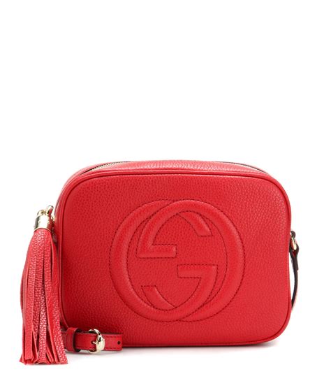 gucci soho pink red|Gucci soho disco bag red.